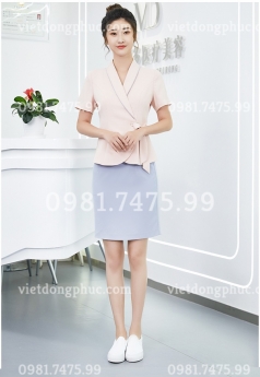 Mẫu đồng phục spa đẹp, phù hợp với mọi dáng người