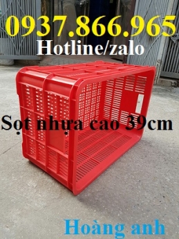 Sọt nhựa rỗng dùng trong nhà máy chế biến nông sản, sóng nhựa, khay nhựa, sọt nhựa đựng đồ đông lạnh