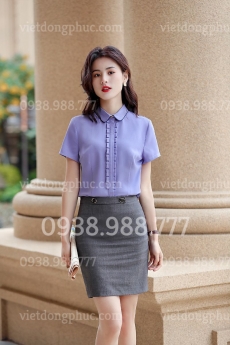 Mẫu đồng phục chân váy đẹp, chuyên nghiệp cực tôn dáng cho quý cô công sở