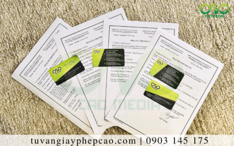 Dịch vụ làm giấy chứng nhận Health Certificate bánh mì khoai tây xuất khẩu TRỌN GÓI