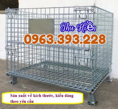 Xe đẩy hàng chuyên dụng, lồng thép trữ hàng giá rẻ