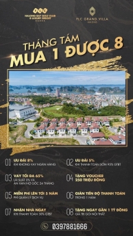 FLC Villas Hạ Long tặng Voucher lên đến 2 tỷ 250 triệu đồng
