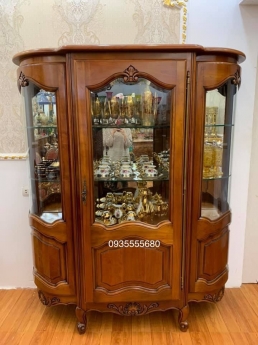 Giao lưu e tủ rượu 3 buồng hàng cổ của pháp