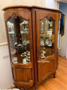 Giao lưu e tủ rượu 3 buồng hàng cổ của pháp