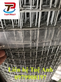 Lưới Thép Hàn D3 A(50x50) Mạ Kẽm Điện Phân Có Sẵn