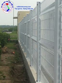 Sản xuất lưới thép mạ kẽm, hàng rào sơn tĩnh điện giá tốt miền nam