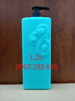 gia công chai lọ nhựa pet đa sắc 1,2l