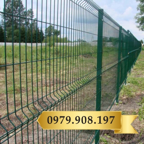 Sản xuất lưới thép mạ kẽm, hàng rào sơn tĩnh điện giá tốt miền nam
