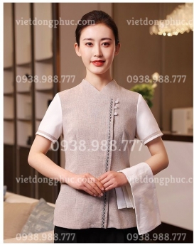 Mẫu  đồng phục nhân viên buồng phòng Khách sạn  độc quyền, giá rẻ, chuyên nghiệp