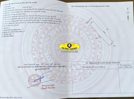 Giá mềm đầu tư lô đất đẹp TDP Lương Viện - TT Phú Đa