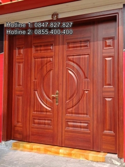 Cung cấp lắp đặt cửa thép chống cháy vân gỗ bền đẹp