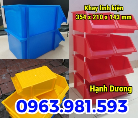 Khay linh kiện A8, kệ chống tầng, khay vát đầu