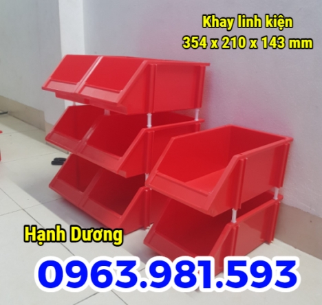 Khay linh kiện A8, kệ chống tầng, khay vát đầu