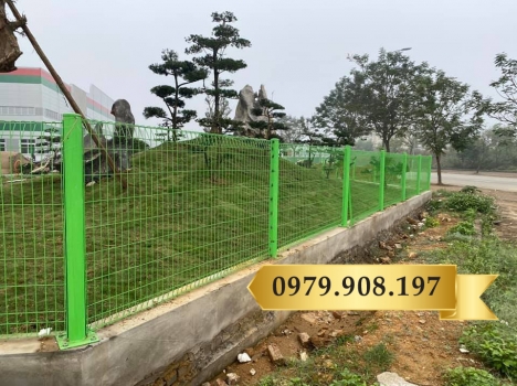 Hàng rào lưới thép mạ kẽm,hàng rào kho, hàng rào mạ kẽm nhúng nóng