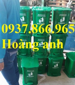 Sản xuất thùng rác nhựa công nghiệp, thùng rác y tế, thùng rác có nắp thùng rác đạp chân