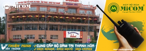 Phân phối Máy Bộ Đàm tại Thanh Hóa