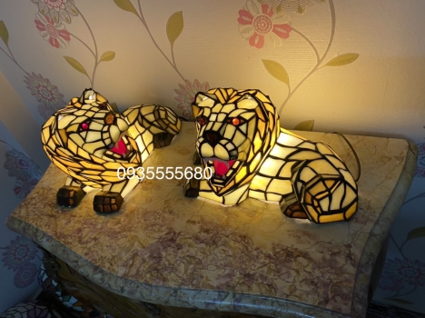 Giao lưu vài mẫu đèn tiffany con vật ngộ nghĩnh dễ thương