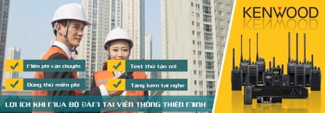Phân phối Máy Bộ Đàm tại Thanh Hóa