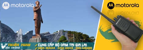 Cung cấp Máy Bộ đàm tại Gia Lai