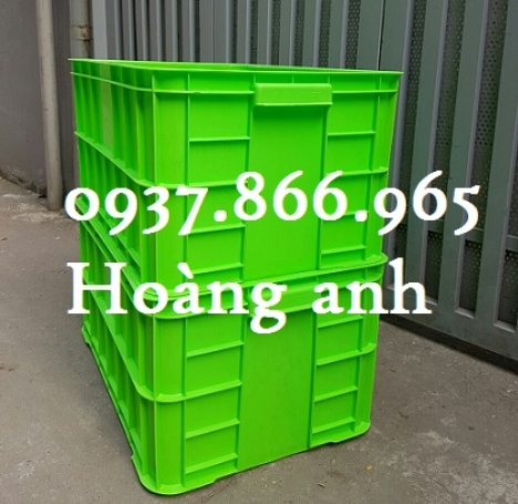 Phân phối các loại nhựa đặc, sóng nhựa, thùng nhựa cơ khí, thùng nhựa kèm nắp, thùng nhựa b8