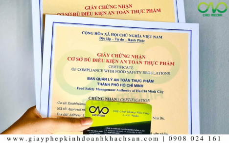 Dịch vụ xin giấy phép ATTP cơ sở sản xuất bột gấc