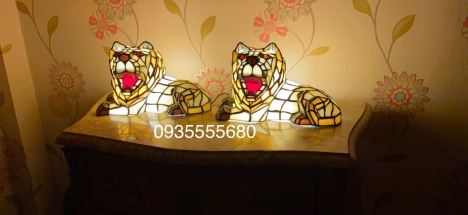 Giao lưu vài mẫu đèn tiffany con vật ngộ nghĩnh dễ thương