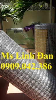 lưới thép hàn dạng cuộn, lưới thép hàn có sẵn, lưới thép hàn mạ kẽm dày 3 ly,