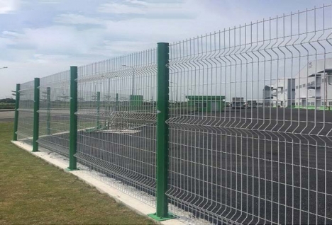 Lưới Thép Hàng Rào Mạ Kẽm Sơn Tĩnh Điện D5 A50x200