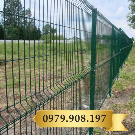 Lưới Thép Hàng Rào Mạ Kẽm Sơn Tĩnh Điện D5 A50x200
