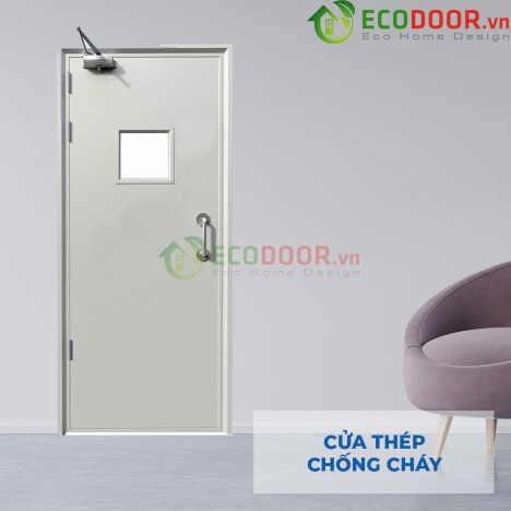Cung cấp lắp đặt cửa thép chống cháy 1 cánh