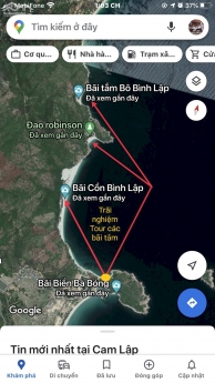 Mặt biển 3538m² Bình Lập - Cam Ranh gần sân Golf Bình Tiên