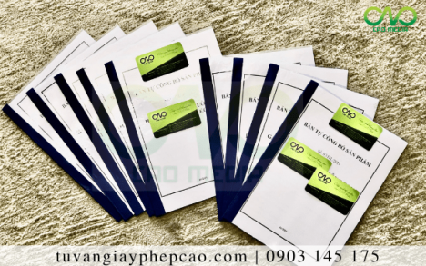 Công bố chất lượng sản phẩm thanh cua thực hiện như thế nào?