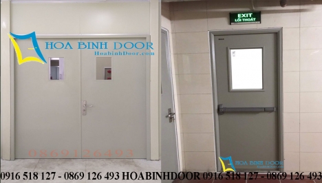 So sánh sự khác nhau giữa cửa thoát hiểm và cửa chống cháy