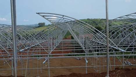 Nẹp cài màng nhà kính,zíc zắc loxo, cung cấp thanh nẹp và zíc zắc cho nhà lưới,phụ kiện nhà kính