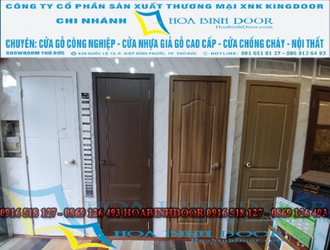 Cửa Nhựa ABS Cao Cấp | Hoabinhdoor chống nước tốt