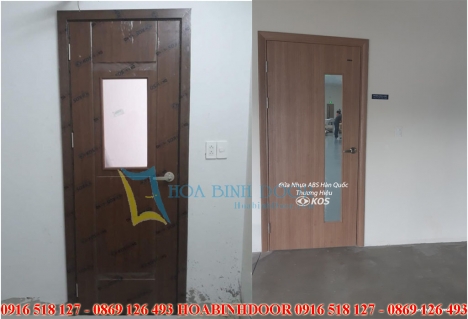 Cửa Nhựa ABS Cao Cấp | Hoabinhdoor chống nước tốt