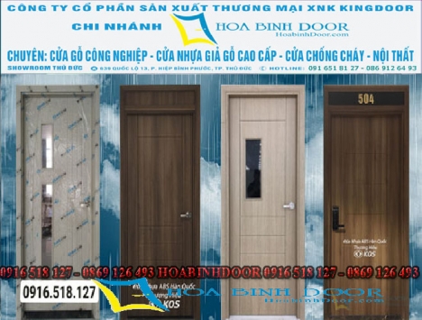 Cửa Nhựa ABS Cao Cấp | Hoabinhdoor chống nước tốt