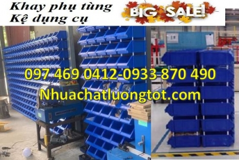 Khay Nhựa có chân chóng tầng, Khay đựng linh kiện, kệ đưng dụng cụ, kệ dụng cụ quận 1, quân 2, quận