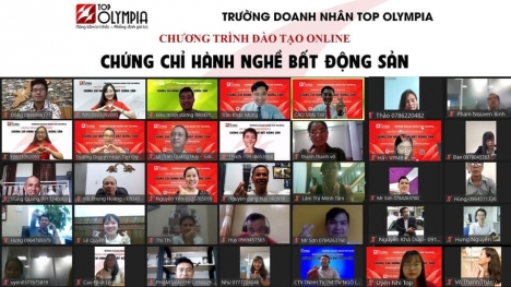 Khóa học đào tạo chứng chỉ BĐS online