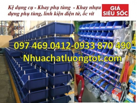 Khay Nhựa có chân chóng tầng, Khay đựng linh kiện, kệ đưng dụng cụ, kệ dụng cụ quận 1, quân 2, quận