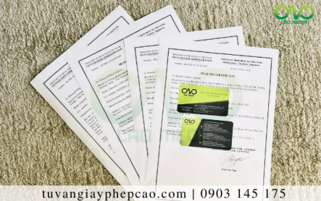 Làm giấy chứng nhận health certificate bánh bao chỉ xuất khẩu