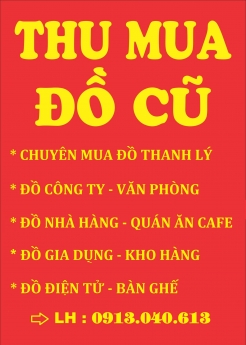 thu mua đồ cũ văn phòng gia dụng nhà hàng tại Hải phòng
