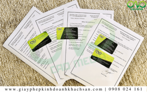 Thủ tục xin giấy chứng nhận y tế bánh bao trứng muối