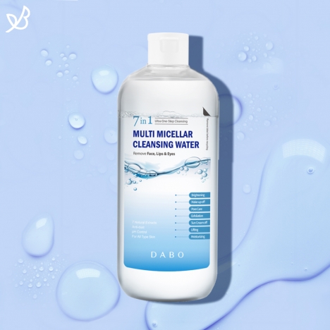 Nước tẩy trang đa năng 7 tác dụng - Dabo Multi Micellar Water 500ml