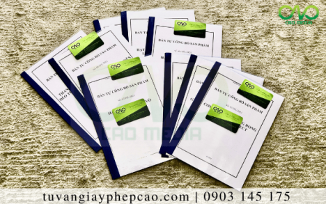 Tự công bố sản phẩm bánh bao xá xíu cần chuẩn bị giấy tờ gì?