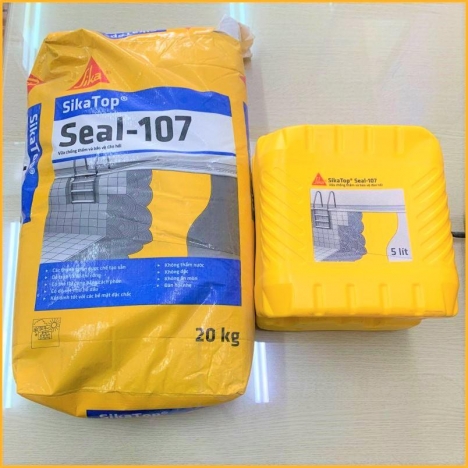 Sikatop Seal 107-25Kg Vữa Chống Thấm Và Bảo Vệ Đàn Hồi