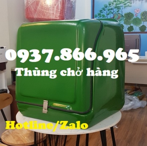 Thùng chở hàng sau xe có mút cách nhiệt,nhận sản xuất thùng chở hàng theo yêu cầu, thùng giao cơm vă