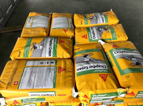 Sika Floor Chapdur Green/Grey (Bột Sika xoa nền)