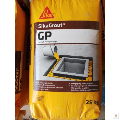 Sika Grout GP-25Kg Vữa Rót Gốc Xi Măng Không Co Ngót