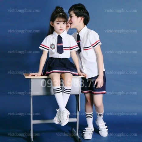 Mẫu quần áo đồng phục học sinh tiểu học đảm bảo cực chất nhìn là thích ngay